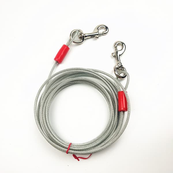 Basics Tie-Out-kabel for hunder opptil 40 kg. 10 meter