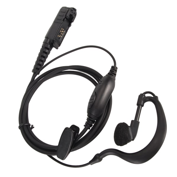 G-formad öronmussla med inbyggd PTT-mikrofon för Motorola XIR P6600 P6620 E8608 E8668 MTP3100 3150 XPR3300