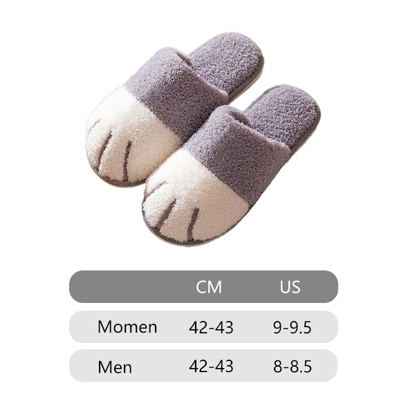Søde Memory Foam Mænds Tøfler Bløde Varme Slip, Anti-Skridsikker Gummi