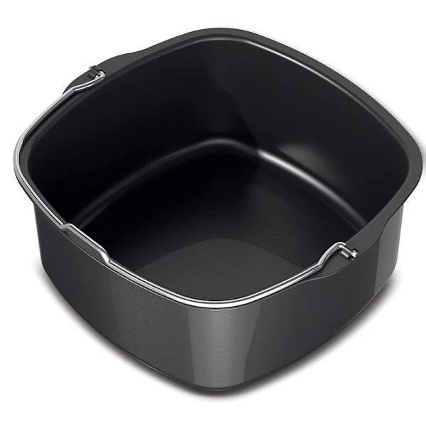 Tillbehör till Air Fryer, Diskmaskinsäker Non-Stick Bakplåt Enkel Rengöring Kompakt Storlek för Hem, Restaurang, Hotellbruk