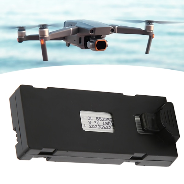 Drooni litiumakku 3.7V 1800mAh Ladattava Vaihtoakku E88 E88Pro E99 P1 P5 E525 RC Quadcopter Droonille