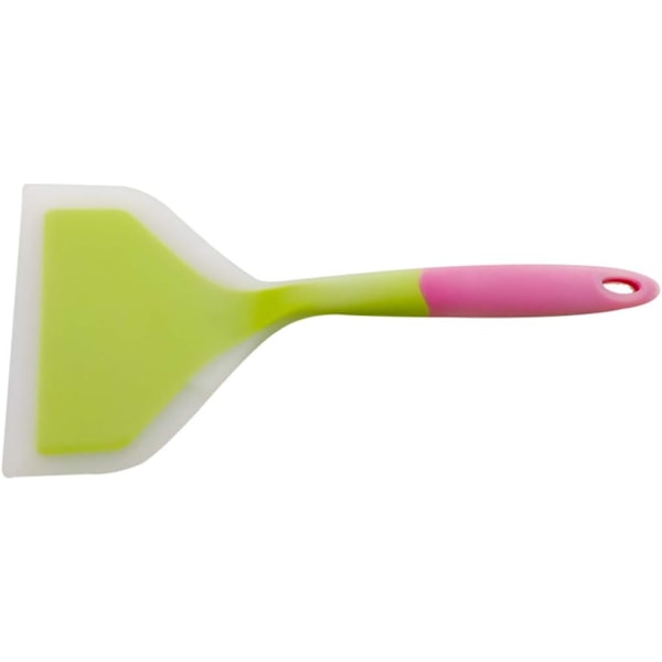 Värmebeständig Bred Platt Stekspade, Viktigt Köksredskap Nonstick Stekspade, Silikon Pannkaksspade Flexibel Stekspade, Non-Stick Lätt Att Rengöra