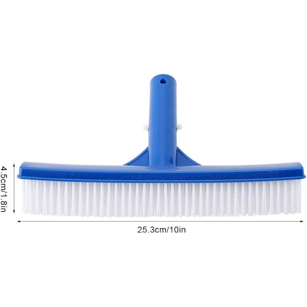Piscine Tête de Brosse Premium 25,3 Brosse de Nettoyage pour Piscine Balai Brosses Nettoie Murs Carrelage et Sols sans Effort Design Elégant et