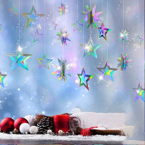 Twinkle Little Dekoration Hængende Streamer Baggrund Banner Fødselsdag
