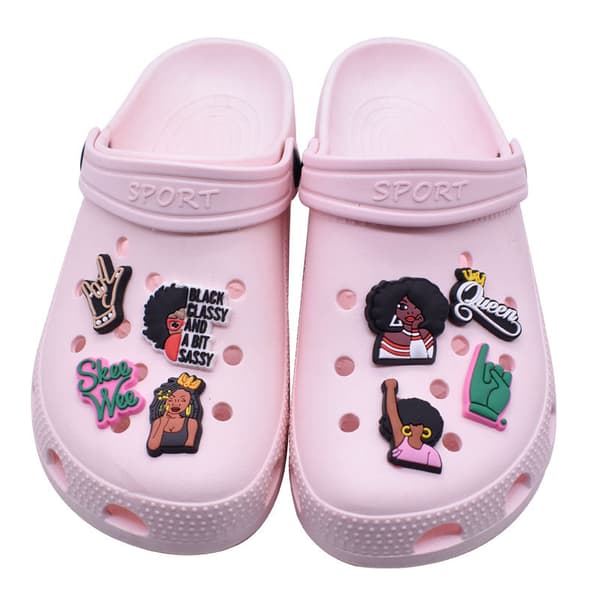til Crocs 42-pak tilfældige PVC sko-charms til sko-dekoration