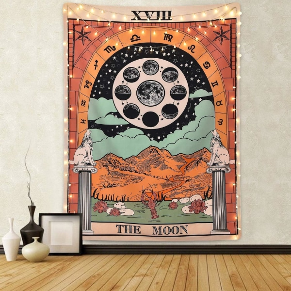 Tarot-seinävaate Tähti-seinävaate Keskiajan Eurooppa Arvonta Teippi