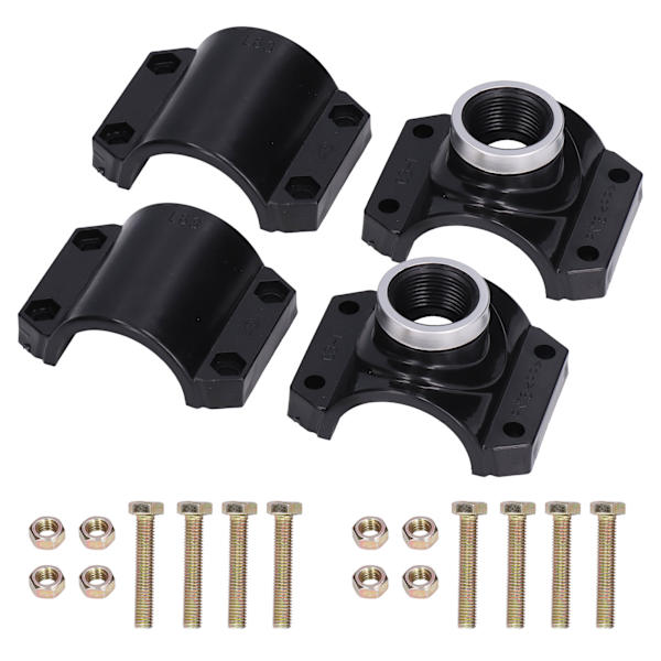 4 set vattenavloppssadel plast rör extra snabbkontakt tee kit G1 hon gänga