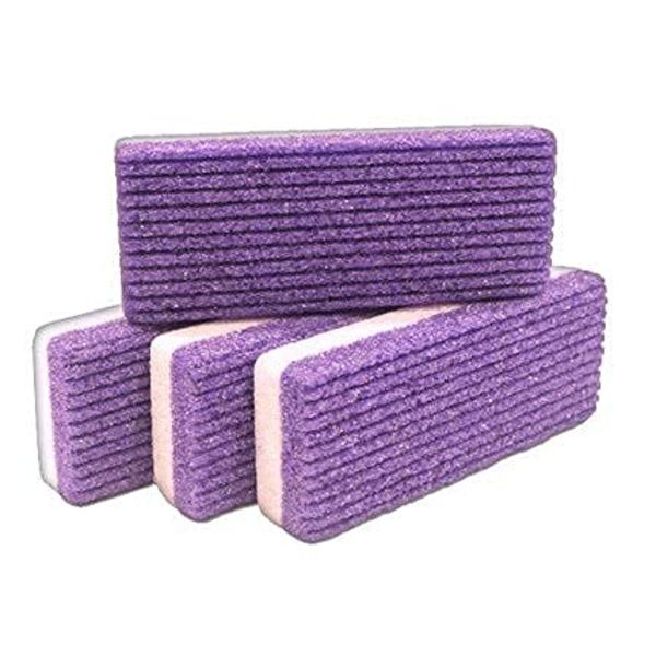2 i 1 pimpsten för fötter, händer och kropp, (4-pack)