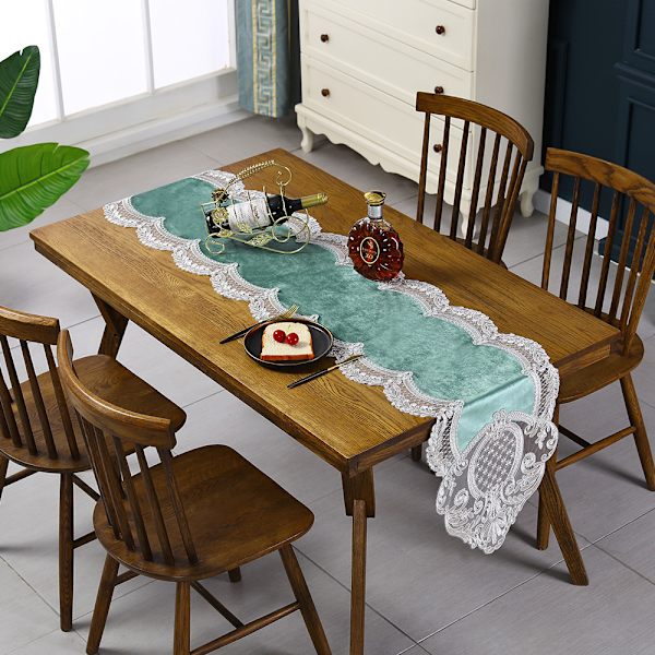 Fleurs velours dug elegant og chic vaskbar dug