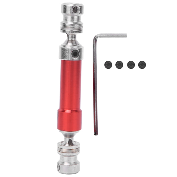 Metall CVD Bakaksel Reservedeler Passer for WLtoys 12428 12423 1/12 RC Bil Rød