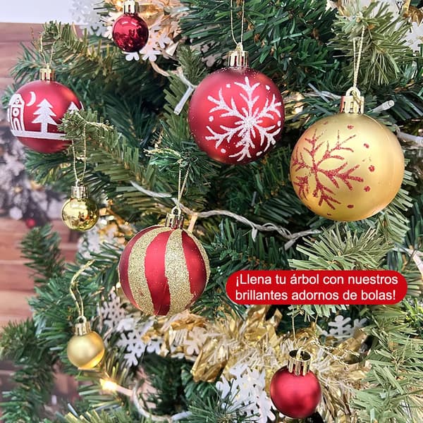 Julekuler Cm-topp Ornament Julekuler Blandede Stiler