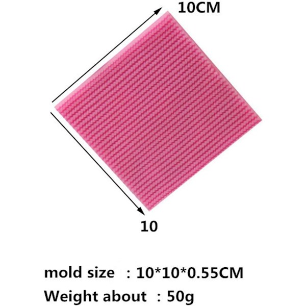 (Sarja 4) Neulonta Silikoninen Fondant Muotti/Neule Simpress Tekstuuri
