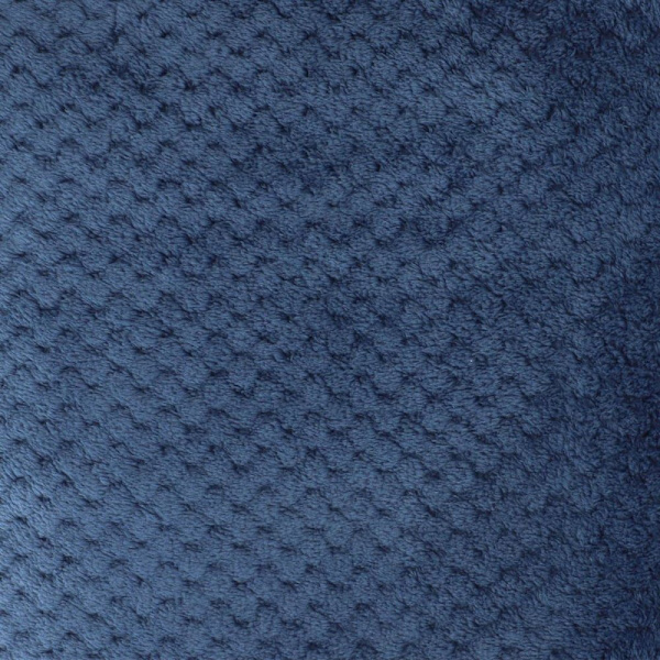 teppe 150X200cm - Sengeteppe Sofateppe Koseteppe Vattert teppe - Luftig og mykt - Polyester Marineblå