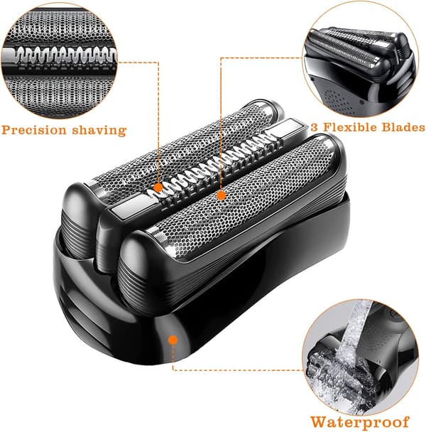 Erstatningsbarberhode, reservedel for 21B barbermaskin kompatibel