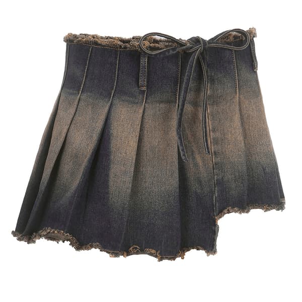 Nederdel Dame Mode Afslappet Tie-dyed