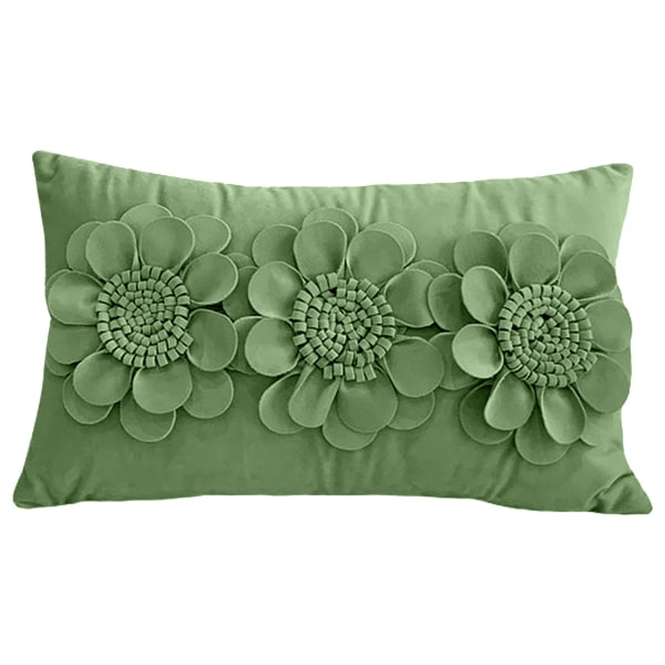 3D Flower Handmade Hold Pillowcase decoration Velvet Pillowcase