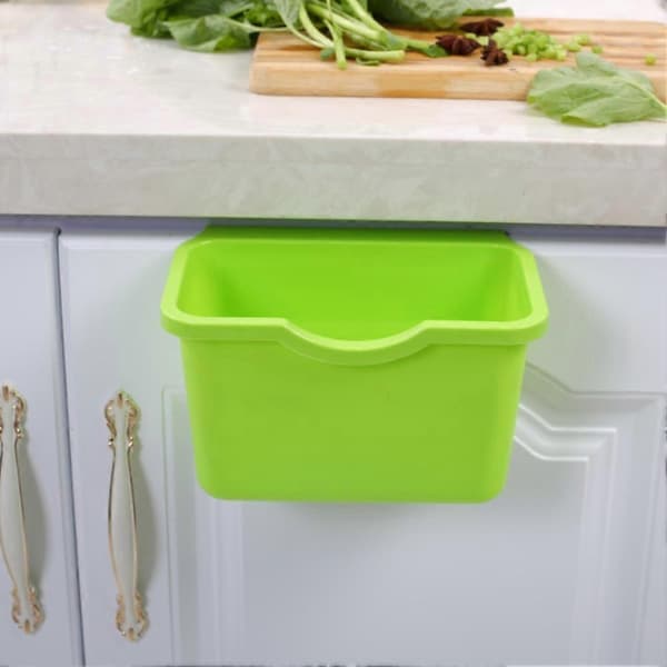 Köksskåpsdörr Plastkorg Hängande Papperskorg Avfallsbehållare Sopskål Låda