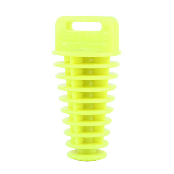 Motorcykel Smutscykel 2 4-takts Ljuddämpare Rör Avgasljuddämpare Bung Wash Plug, Lime Yellow