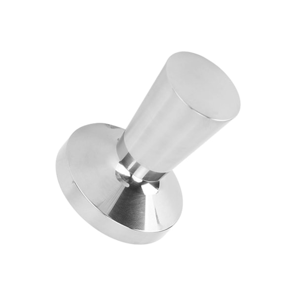 Espresso Tamper Verktyg, Platt Bas för Jämnt Tryck, Rostfritt Stål Spegelpolerad Yta, Pressverktyg för Nymalet Espresso för Hem, Kontor,