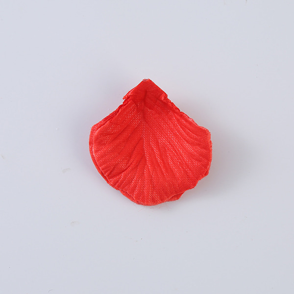 Konstgjorda blommor för bröllop, bröllopsdekorationer med sidenrosenblad, röda rosenblad av non-woven-material för romantisk dekor, återanvändbara blad, blomma