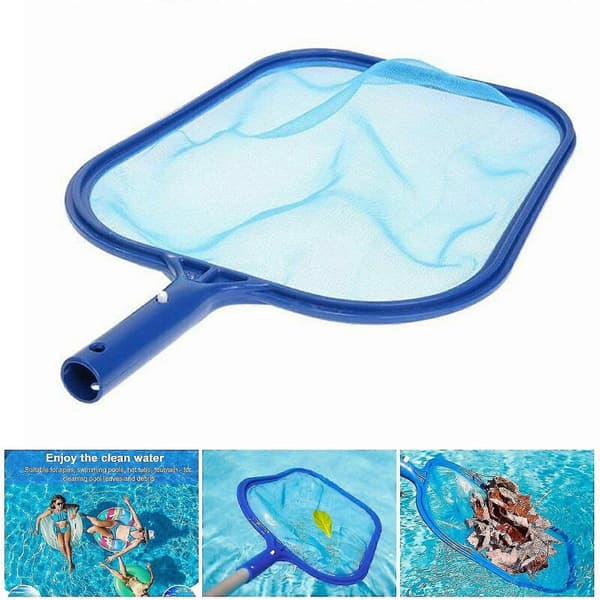 Räddningsnät för pool, poolskummare, poolrake, rengöringstillbehör för pool