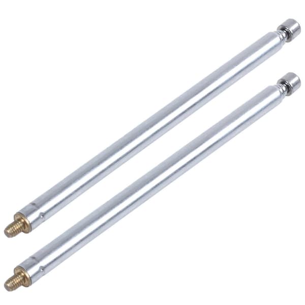2x RC-modellbil 5 Silver 5 Sektioner 3 mm Extern Gängad Utbyggbar Antenna