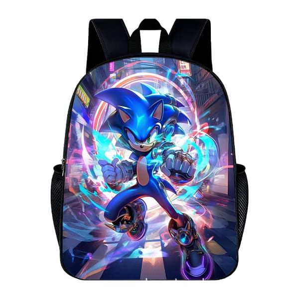 Sonic-ryggsäck för barn: Ryggstödjande, lätt och rymlig - Stil 9