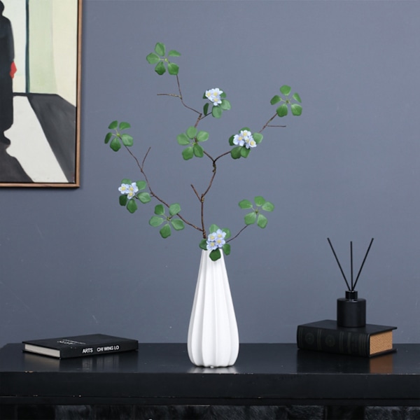 Kunstige blomsterstilker, falsk blomstergren for bryllupsromdekorasjon DIY