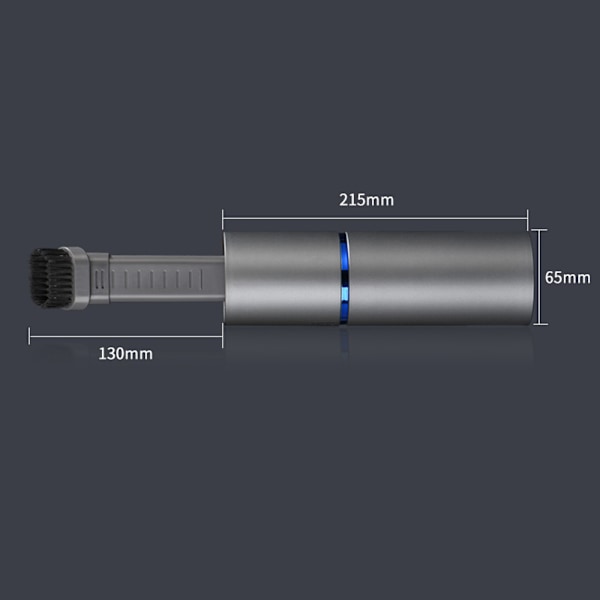 Minivacuum, Luftblæser og Håndpumpe 3 i 1, Lille Ledningsfri Håndholdt Støvsuger, USB Opladbar, Nem at Rengøre Skrivebord, Tastatur, Skuffe, Bilinteriør