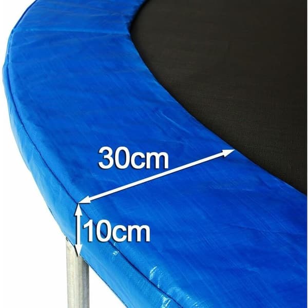Kantbeskyttelse til Trampolin - 244cm - blå