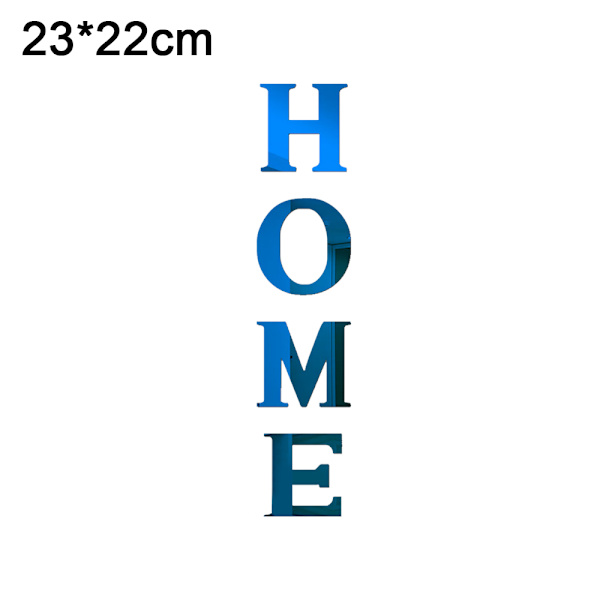 HOME Speilveggklistremerke 3D Stereoskopisk