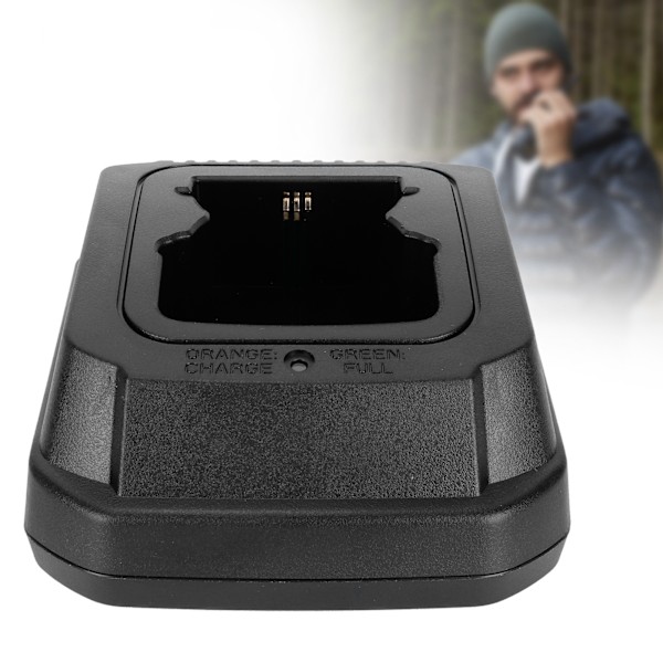 Skrivebords Batterilader Base Sæt Passer til Sepura Serie STP8000 STP9000 Walkie Talkie 100-240VEU