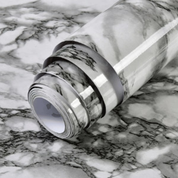 15,7''x118'' marmor kontaktpapper skala och sticka bänkskivor för köksbänkskiva kontaktpapper vattentätt