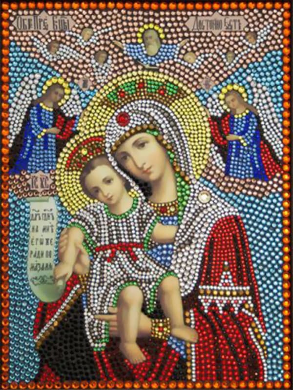 30x40cm 5D DIY Diamantmålning Full, Heminredning Hängande Målning