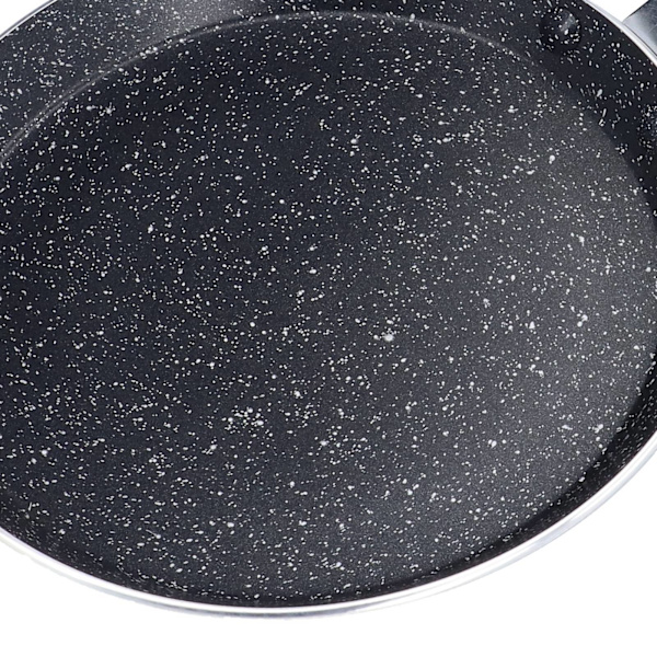6in Stekpan Platt Botten Pancake Pan Medicinsk Sten Non-stick Stekpan för Kök Induktionskokare