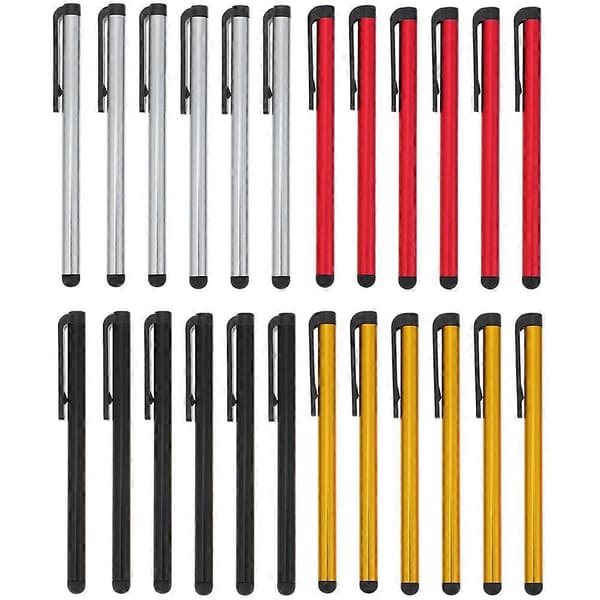 24 stk. tablet-styluspen smartphone kapacitiv pen tablet præcisionspen