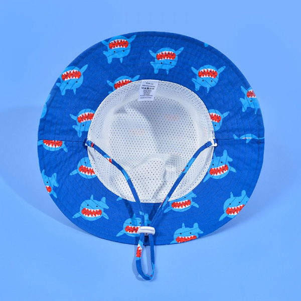 Baby Kids Solhatt Reversibel Sommarhatt Flickor Pojkar Bred Brätte Fiskarehatt