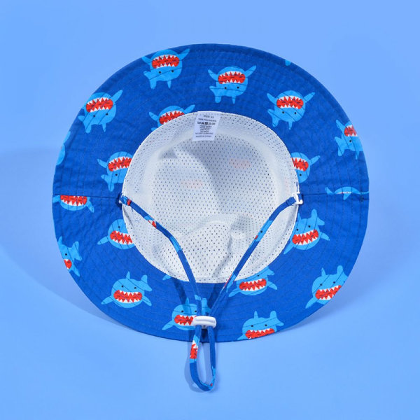 Solhatt for baby og barn - Reversibel sommerhatt for jenter og gutter - Bredbremmet fiskerhatt