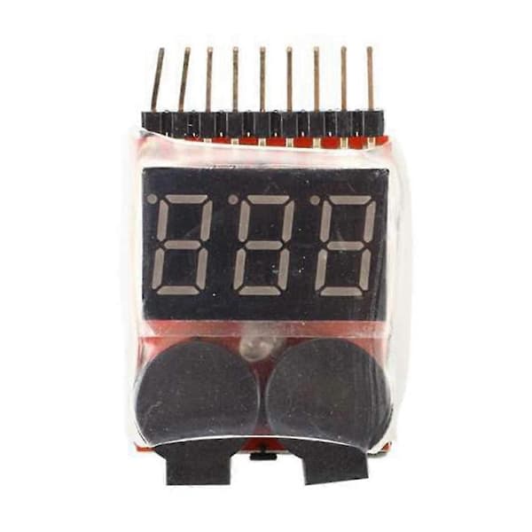 Rc Volta Display Lav Alarm Buzzer 1s-8s Meter Er Mon For Rc Bil Dr Hel