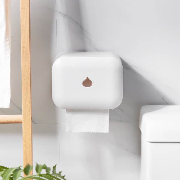 Vedenpitävä WC-paperiteline seinälle asennettava WC-paperinpidike