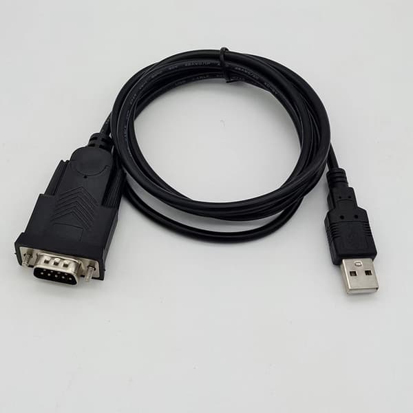 GEMBIRD UAS-DB9M-02 USB 2.0 Musta liitäntäsovitin