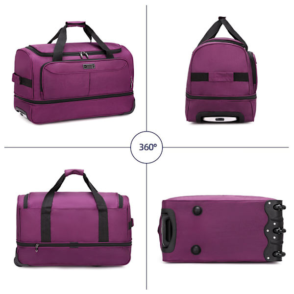 Trolley Bag - Liten - Brun