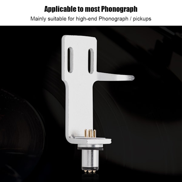 Skivspelare pickupnålshuvud High end Phono pickupnålshuvud Skivspelare Kit Silver