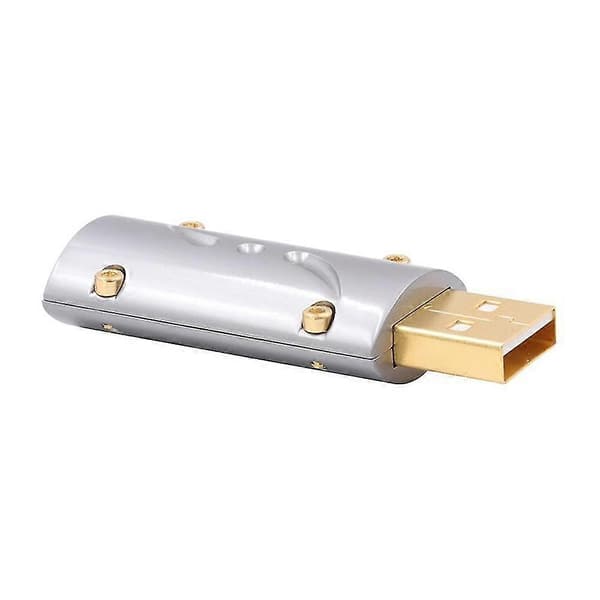 High-end USB 2.0 USB-kontakt Typ A B Hifi DIY DAC USB-kabel 24k Guldpläterad Brons UA201