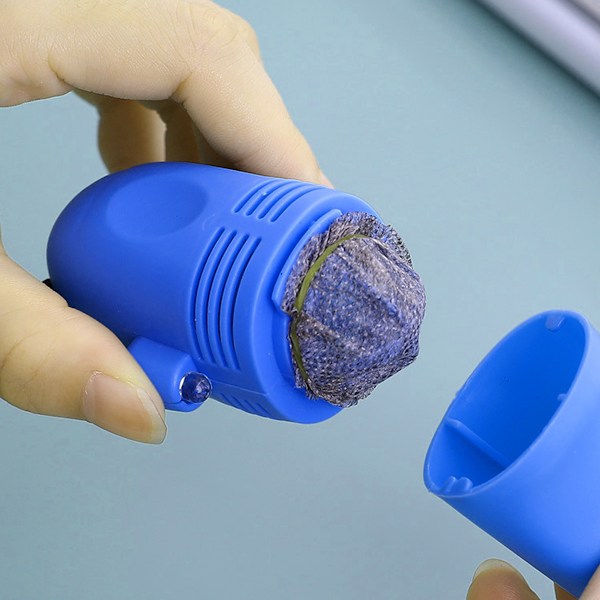 USB Mini-imuri, matala melu, suuri kapasiteetti, kannettava näppäimistön puhdistaja tietokoneen näppäimistöön, sininen