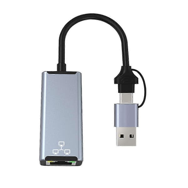 Usb Etet Adapter 100mbps Drivrutinsfri - Extern Usb Till Rj45 För Stationär Dator