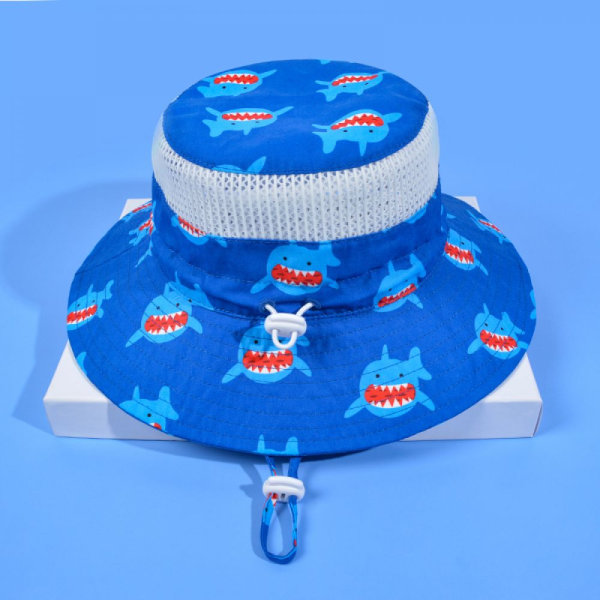 Baby & Børne Solhat Reversibel Sommerhat Piger Drenge Bredbremmet Fiskerhat