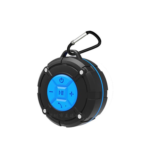 Bluetooth-högtalare för hemmet, dusch, ljud, blå, 80*87*53 mm