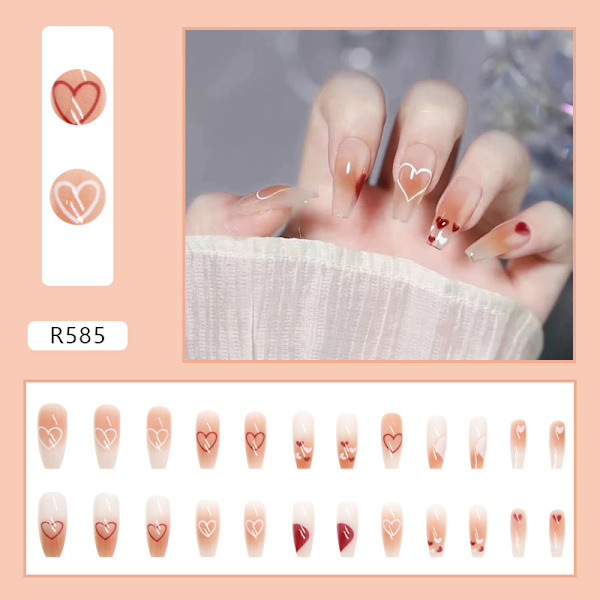 Joefnel Press on Nails - Europeiska falska naglar Press on Nails UV