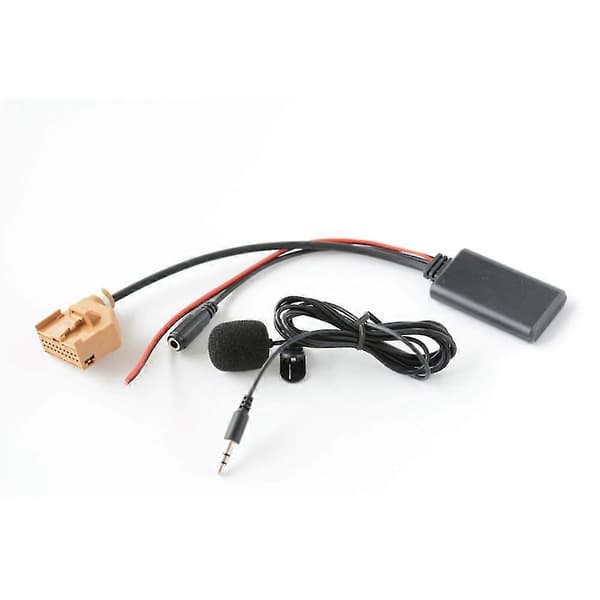 Bil Bluetooth 5.0 Aux Kabel Mikrofon Handsfree Mobiltelefon Gratis Ringing Av/av2 Adapter For Q7 A6